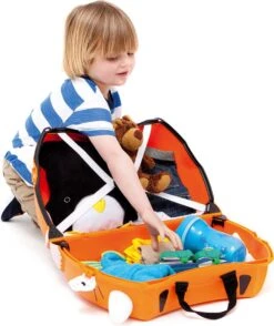 Trunki Ride-On Handbagage Koffer 46 Cm - Lieverheersbeestje Harley -Bagageopslag 1007x1200 7