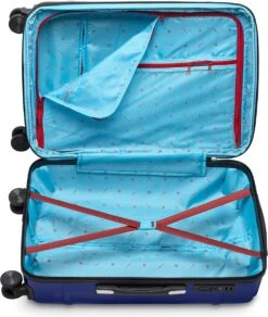 Tesla PC - Reiskoffer - 65 Cm - 4 Wielen - Blauw -Bagageopslag 1014x1200 1