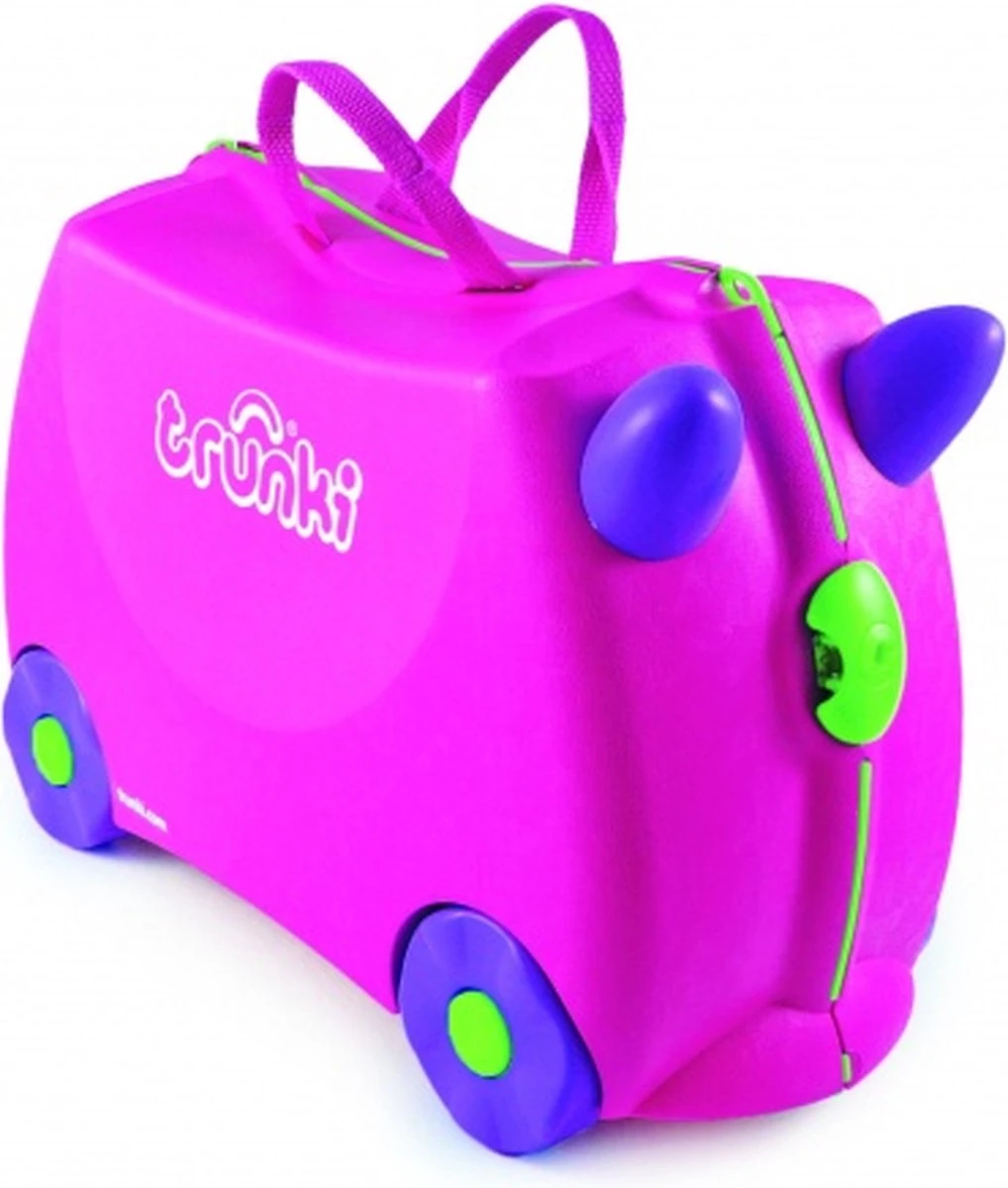 Trunki Ride-On Handbagage Koffer 46 Cm - Trixie 17 Trunki Ride-On Handbagage Koffer 46 Cm - Trixie - Afbeelding 17