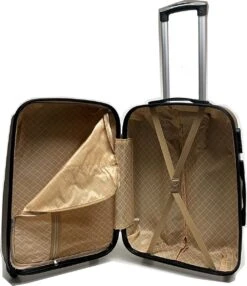 Castillo Travelerz 4 Delige ABS Kofferset - Zwart -Bagageopslag 1037x1200 3