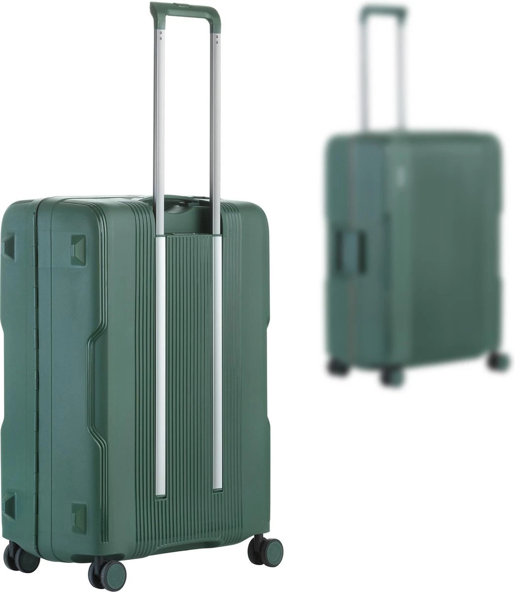 CarryOn Protector Luxe Reiskoffer - Trolley 66cm Met TSA-klikslot En OKOBAN - Ultrasterk - Groen 3 CarryOn Protector Luxe Reiskoffer - Trolley 66cm Met TSA-klikslot En OKOBAN - Ultrasterk - Groen - Afbeelding 3