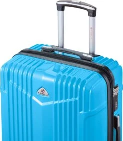 Tesla PC - Reiskoffer - 65 Cm - 4 Wielen - Licht Blauw 10 Tesla PC - Reiskoffer - 65 Cm - 4 Wielen - Licht Blauw -Bagageopslag 1047x1200