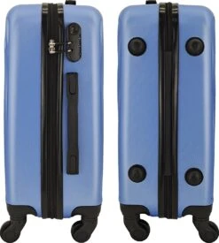 SB Travelbags Bagage Koffer 75cm 4 Wielen Trolley - Blauw -Bagageopslag 1076x1200