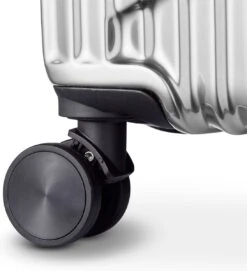 Tesla PC - Handbagage Koffer - 55x35x20 Cm - 4 Wielen - Zilver -Bagageopslag 1095x1200 1