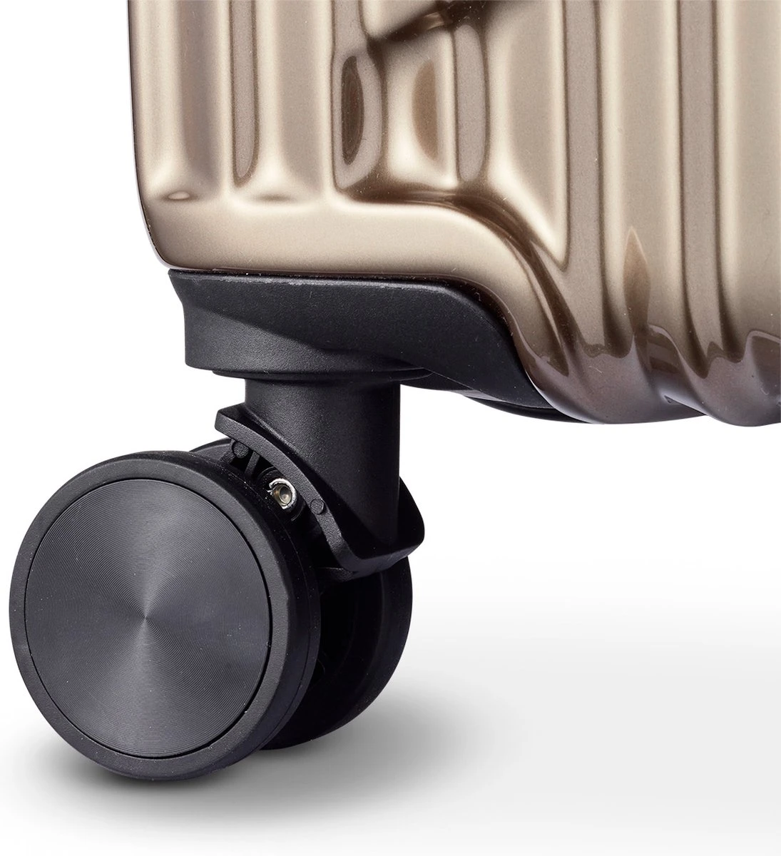 Tesla PC - Reiskoffer - 75 Cm - 4 Wielen - Goud 7 Tesla PC - Reiskoffer - 75 Cm - 4 Wielen - Goud - Afbeelding 7