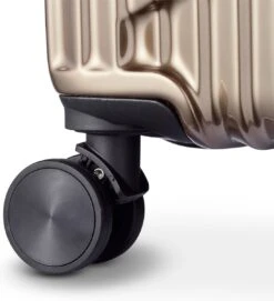 Tesla - Kofferset - 3-delig - 4 Wielen - Cijferslot - Goud -Bagageopslag 1095x1200 4