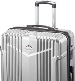 Tesla PC - Reiskoffer - 75 Cm - 4 Wielen - Zilver -Bagageopslag 1110x1200 3