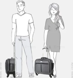 Decent Laptoptrolleys Bellatrix 22 Decent Laptoptrolleys Bellatrix -Bagageopslag 1132x1200