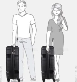 Decent ONE-CITY Large Koffer - 76 Cm - TSA Slot - Zwart -Bagageopslag 1132x1200 4