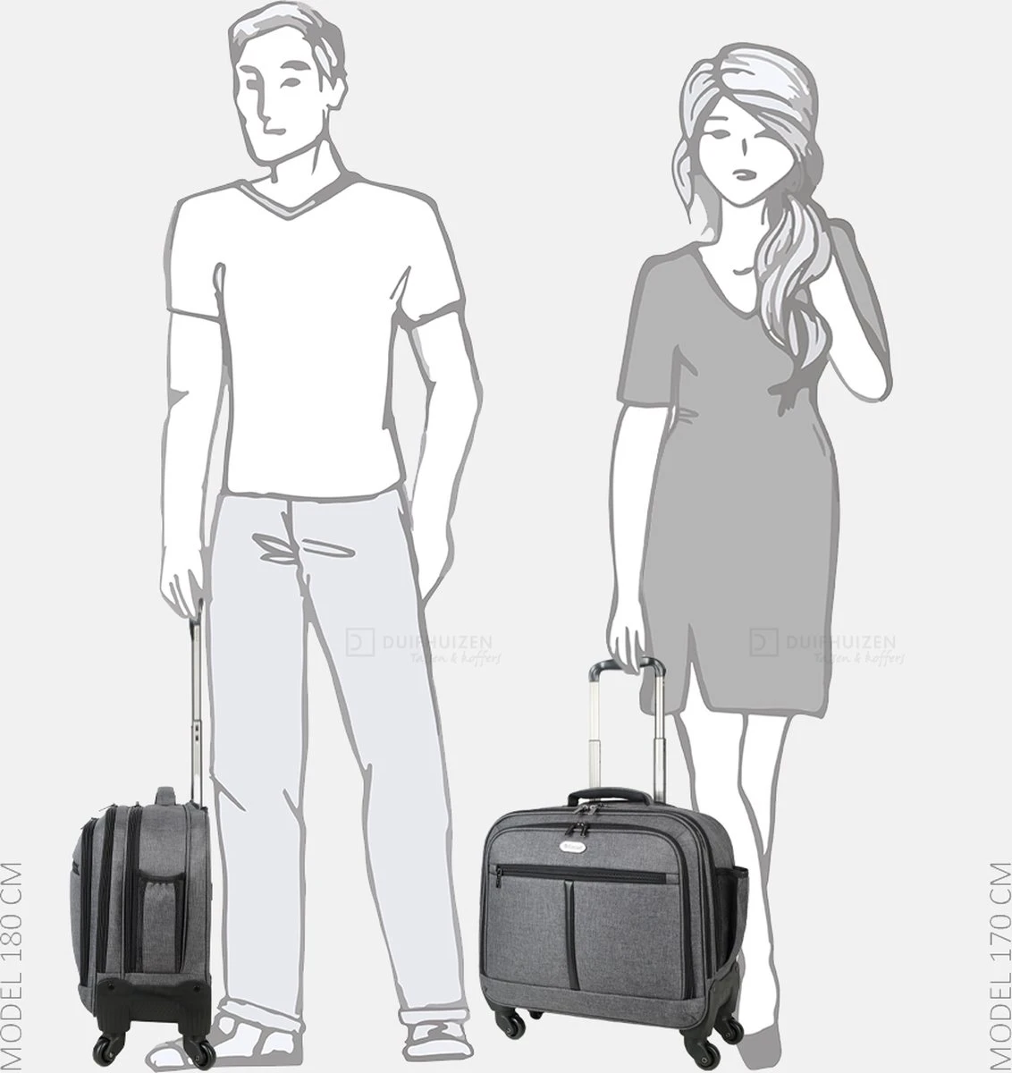 Decent Laptoptrolleys Bellatrix 7 Decent Laptoptrolleys Bellatrix - Afbeelding 7