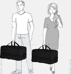 Travelite Reistas Met Wielen Basics - Zwart -Bagageopslag 1141x1200 2