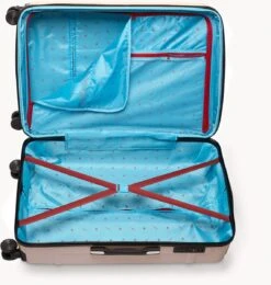 Tesla PC - Reiskoffer - 75 Cm - 4 Wielen - Roze -Bagageopslag 1142x1200