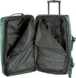 Princess Traveller Harlem - Reistas Met Wieltjes - Duurzaam - Recycled PET - Large - Donker Groen (69cm) -Bagageopslag 1163x1200 1