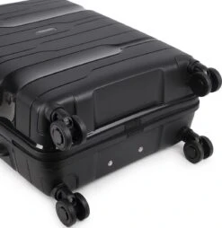 Decent ONE-CITY Large Koffer - 76 Cm - TSA Slot - Zwart -Bagageopslag 1168x1200