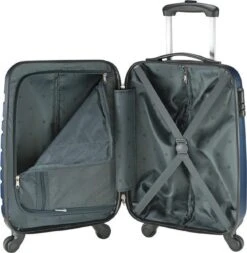 Princess Traveller Singapore Handbagage Koffer 55 Cm - Dark Blue -Bagageopslag 1172x1200