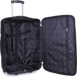 Decent Basic-Line Medium Trolley 63 Cm - Zwart -Bagageopslag 1198x1200 1