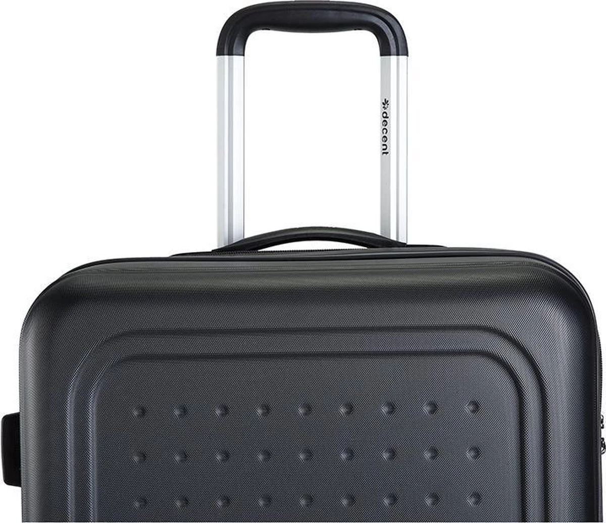 Decent Handbagage Koffer / Trolley / Reiskoffer - 42 Cm - 24 Liter - ABS - Maxi Air - Grijs 8 Decent Handbagage Koffer / Trolley / Reiskoffer - 42 Cm - 24 Liter - ABS - Maxi Air - Grijs - Afbeelding 8