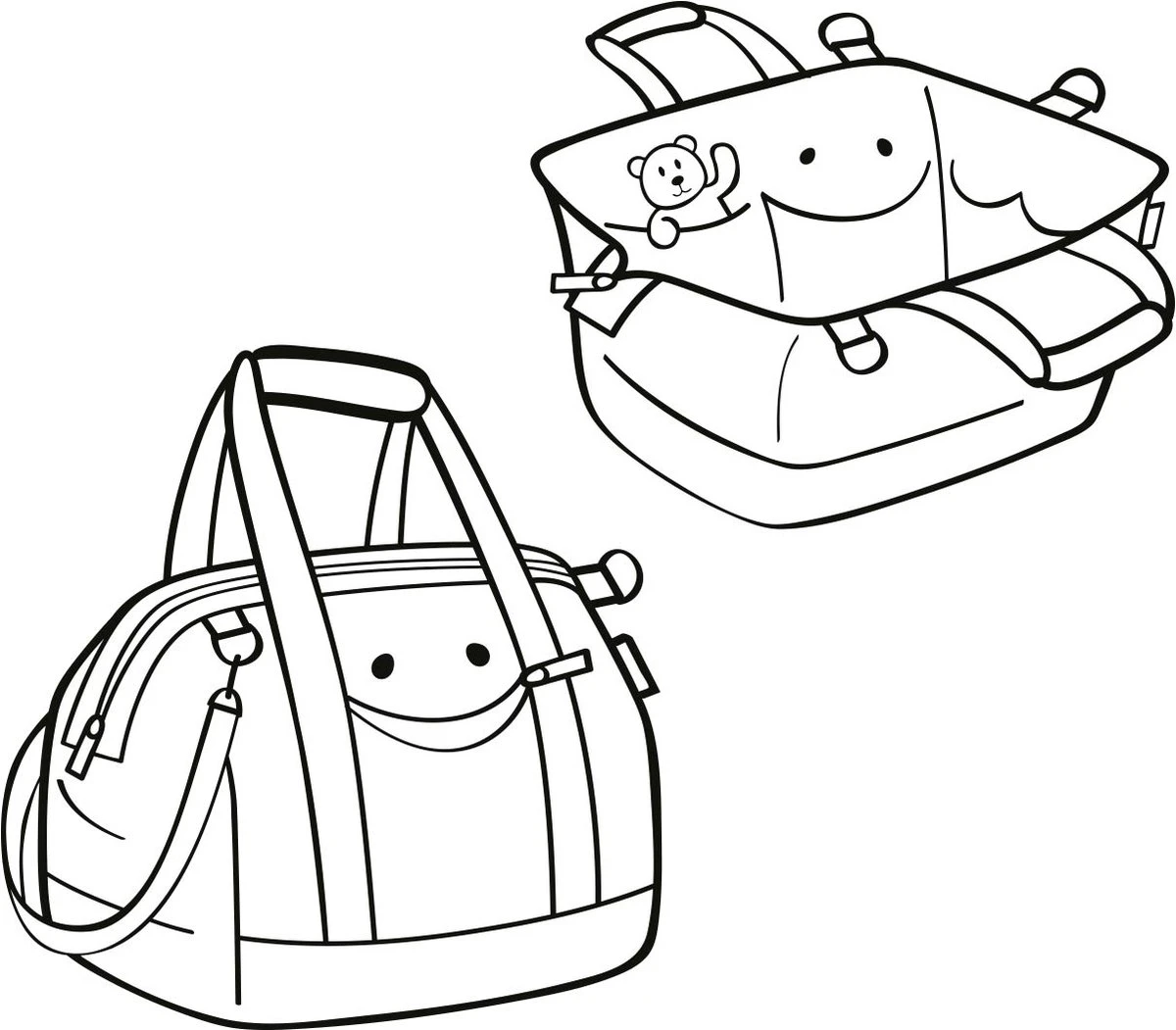 Reisenthel Allrounder M Kids Reistas - Kind - Maat M - 18L - ABC Friends Pink Roze 2 Reisenthel Allrounder M Kids Reistas - Kind - Maat M - 18L - ABC Friends Pink Roze - Afbeelding 2