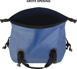 Dutch Mountains Reistas 40ltr – Waterdichte Duffelbag – Sporttas – Travelbag - Roll-top Sluiting – Blauw -Bagageopslag 1200x1067 1