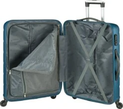 Princess Traveller Grenada - Reiskoffer - Grijsblauw - M - 66cm -Bagageopslag 1200x1068