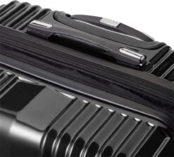 Tesla PC - Reiskoffer - 75 Cm - 4 Wielen - Zwart -Bagageopslag 1200x1080