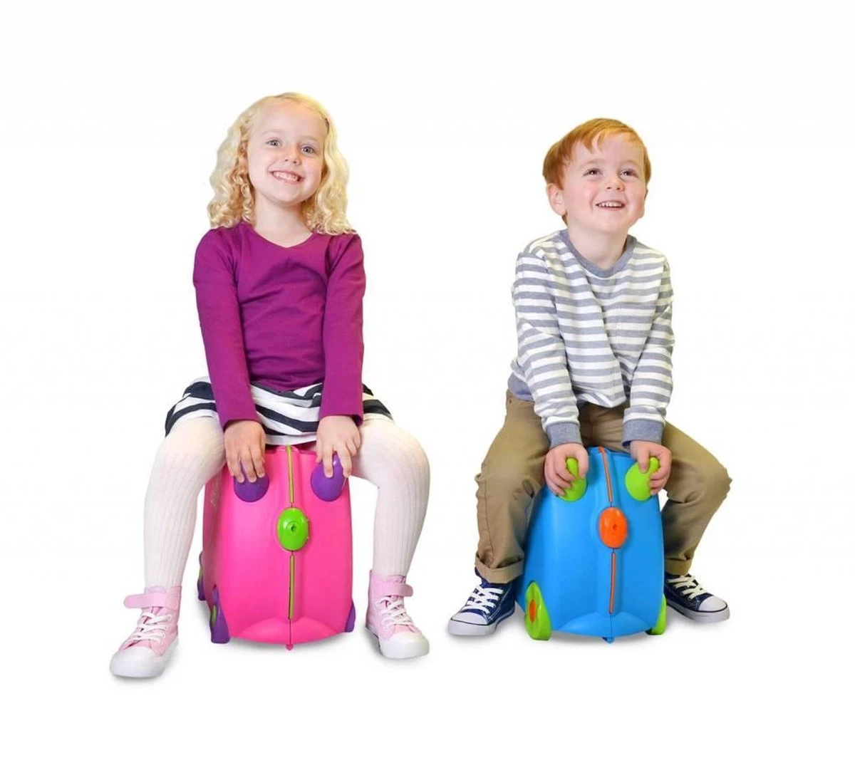 Trunki Ride-On Handbagage Koffer 46 Cm - Trixie 14 Trunki Ride-On Handbagage Koffer 46 Cm - Trixie - Afbeelding 14