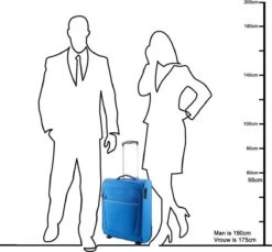 Travelite Cabin 2 Wheel Trolley Black -Bagageopslag 1200x1114 5