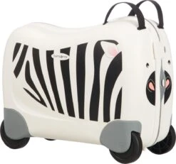 Samsonite Ride-on Kinderkoffer - Dream Rider Suitcase Zebra Z. -Bagageopslag 1200x1120