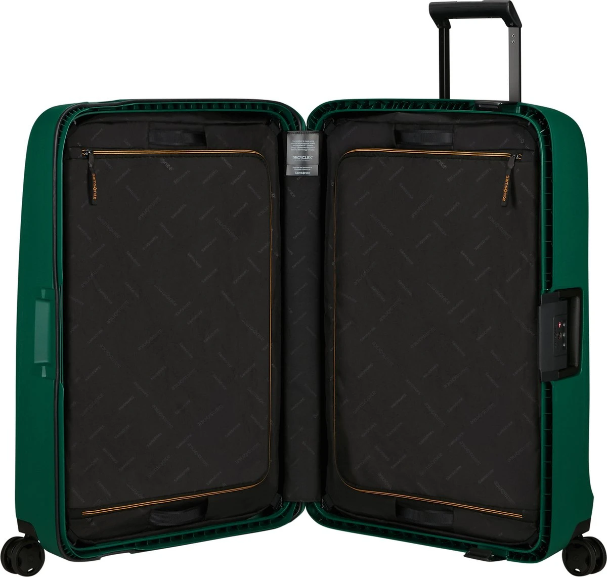 Samsonite Reiskoffer - Essens Spinner (4 Wielen) 75 Cm - Alpine Green - 4.2 Kg 13 Samsonite Reiskoffer - Essens Spinner (4 Wielen) 75 Cm - Alpine Green - 4.2 Kg - Afbeelding 13