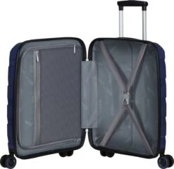 American Tourister Reiskoffer - Air Move Spinner 55/20 Tsa (Handbagage) Midnight Navy -Bagageopslag 1200x1164