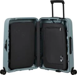 Samsonite Reiskoffer - Magnum Eco Spinner 55/20 (Handbagage) Ice Blue 13 Samsonite Reiskoffer - Magnum Eco Spinner 55/20 (Handbagage) Ice Blue -Bagageopslag 1200x1177