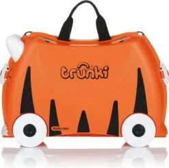 Trunki Ride-On Handbagage Koffer 46 Cm - Tijger Tipu 23 Trunki Ride-On Handbagage Koffer 46 Cm - Tijger Tipu -Bagageopslag 1200x1188 3