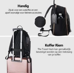 CabinMax Travel Hack Rugzak - Handbagage 20L – Schooltas - 40x20x25 Cm – Compact Reistas – Lichtgewicht -Bagageopslag 1200x1188 5