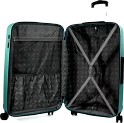 Oistr Noorvik Handbagage 4 Wheel Spinner Mint Green -Bagageopslag 1200x1189 1