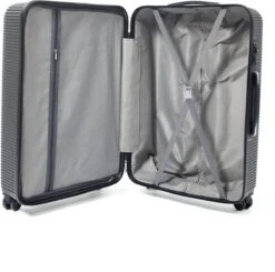 AttitudeZ Air-Z Handbagage Koffer Grijs 55cm - TSA-slot -Bagageopslag 1200x1189