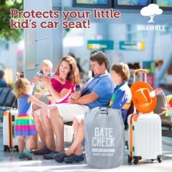 Bramble Reistas Voor Autostoeltje 86,4 Cm Polyester Grijs -Bagageopslag 1200x1200 1021