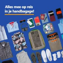 CabinMax Manhatten Reistas– Handbagage 30L - Rugzak – Backpack - 45x36x20cm – Lichtgewicht - Zwart -Bagageopslag 1200x1200 1069