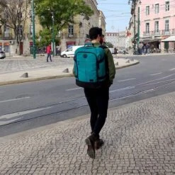 CabinMax Metz Reistas– Handbagage 44L- Rugzak – Schooltas - Backpack 55x40x20cm – Lichtgewicht - Vintage Teal (MZ V-TL) -Bagageopslag 1200x1200 1096