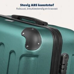 TRVLMORE Koffer - Handbagage - 54x36x20cm - 38L - Donkergroen 21 TRVLMORE Koffer - Handbagage - 54x36x20cm - 38L - Donkergroen -Bagageopslag 1200x1200 24