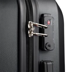 Swiss - Lausanne Handbagage Koffer 55x40x25 Cm - 4 Wielen - TSA-cijferslot - Zwart -Bagageopslag 1200x1200 28