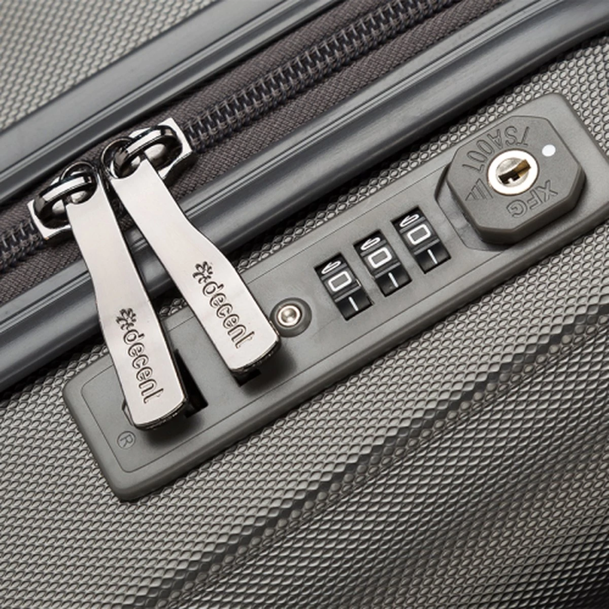 Decent Handbagage Koffer / Trolley / Reiskoffer - 42 Cm - 24 Liter - ABS - Maxi Air - Grijs 2 Decent Handbagage Koffer / Trolley / Reiskoffer - 42 Cm - 24 Liter - ABS - Maxi Air - Grijs - Afbeelding 2