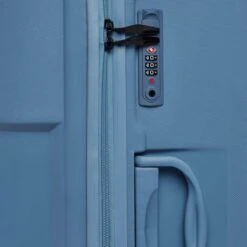 ©TROLLEYZ - Venice No.10 - Trolley - 55cm Met TSA Slot - Dubbele Wielen - 360° Spinners - 100% Polypropyleen - Handbagage Koffer In Ice Blue -Bagageopslag 1200x1200 313