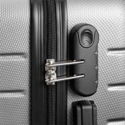 Swiss Alpine 2.0 - Handbagage Koffer - 55x35x20 Cm - 4 Wielen - Zilver -Bagageopslag 1200x1200 330