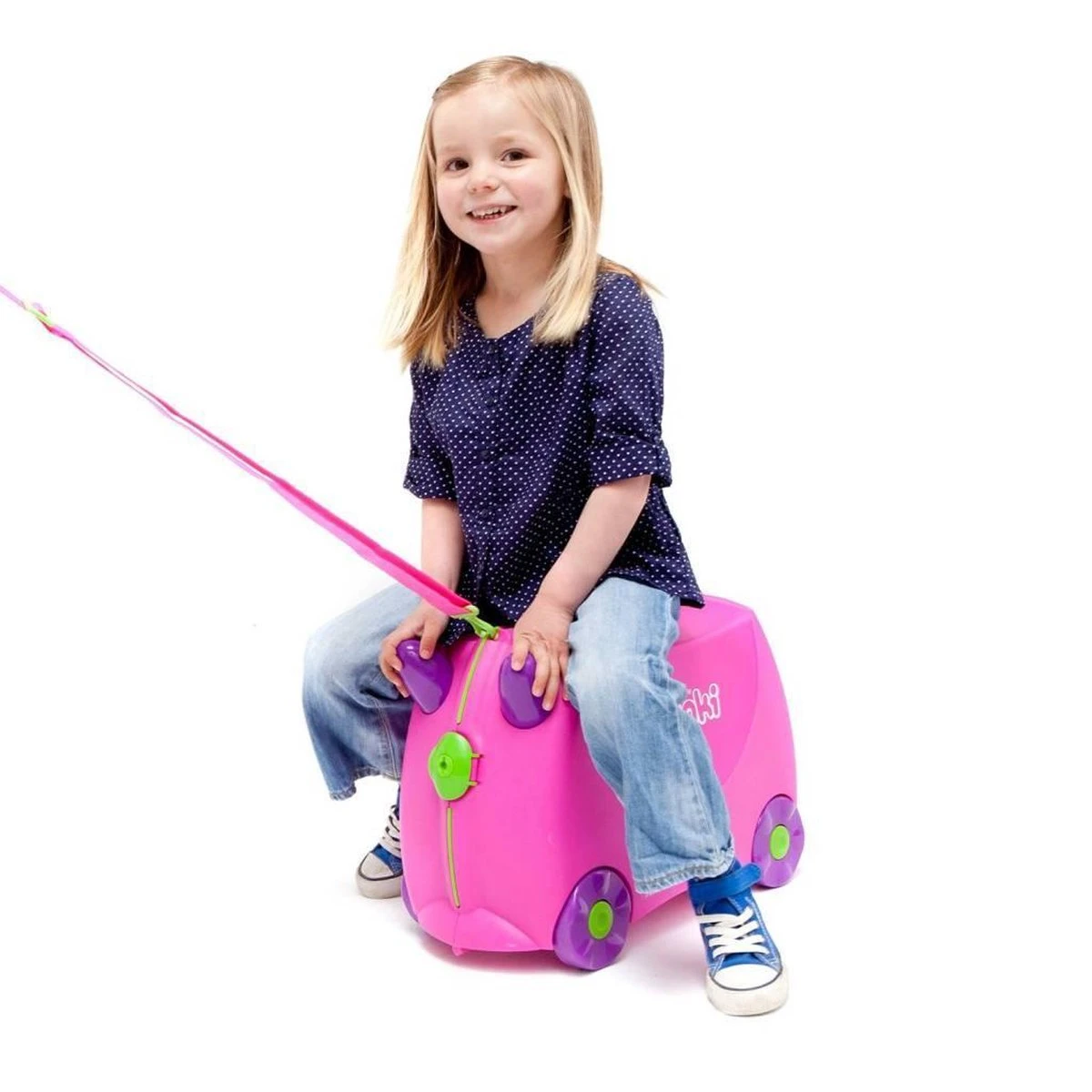 Trunki Ride-On Handbagage Koffer 46 Cm - Trixie 7 Trunki Ride-On Handbagage Koffer 46 Cm - Trixie - Afbeelding 7