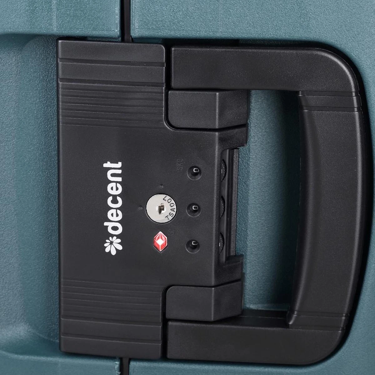 Decent Transit Large Koffer - 82 Cm - Petrol Groen 9 Decent Transit Large Koffer - 82 Cm - Petrol Groen - Afbeelding 9