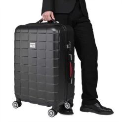 Monzana Exopack Hardcase Koffer Zwart 65x41x27cm -Bagageopslag 1200x1200 510