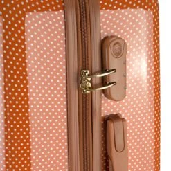 Princess Traveller Trendy Dots - Reiskoffer - Terra - M - 66cm -Bagageopslag 1200x1200 522