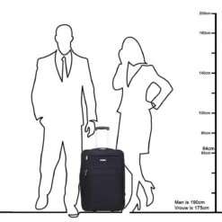 Decent Basic-Line Medium Trolley 63 Cm - Zwart -Bagageopslag 1200x1200 558