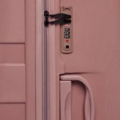 ©TROLLEYZ - Paris No.5 - Reiskoffer - 78cm Met TSA Slot - Dubbele Wielen - 360° Spinners - 100% Polypropyleen - Reiskoffer In Rose Blush -Bagageopslag 1200x1200 569