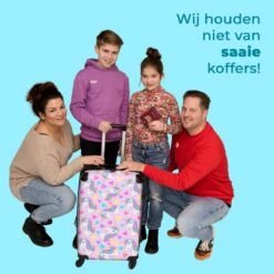 NoBoringSuitcases.com® Koffer Groot - Eenhoorn - Meisje - Patroon - Hartje - Trolley Koffer Met TSA-slot - Met Wielen - 90 Liter - Reiskoffer - 66 Cm 12 NoBoringSuitcases.com® Koffer Groot - Eenhoorn - Meisje - Patroon - Hartje - Trolley Koffer Met TSA-slot - Met Wielen - 90 Liter - Reiskoffer - 66 Cm -Bagageopslag 1200x1200 699